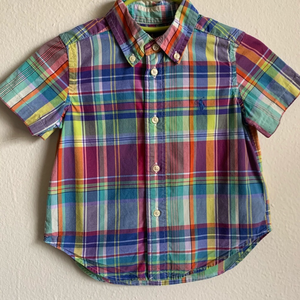 Plaid Ralph Lauren Button down